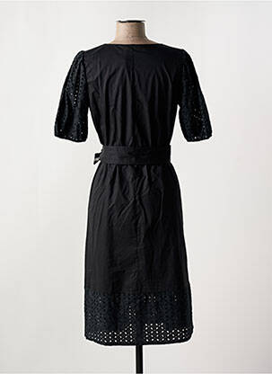 Rochie midi mâneci scurte mâneci scurte negru DIANA GALLESI femeie