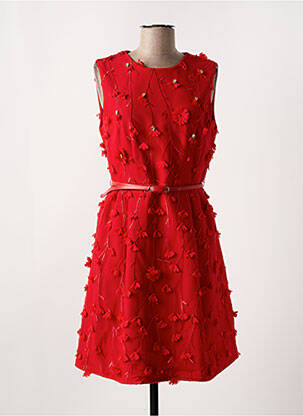 Rochie midi roșu CIVICO 1 femeie