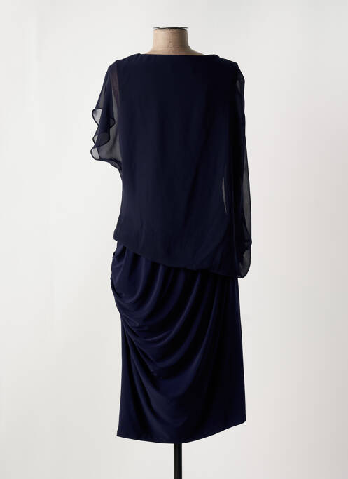 Rochie midi albastru FASHION NEW YORK femeie