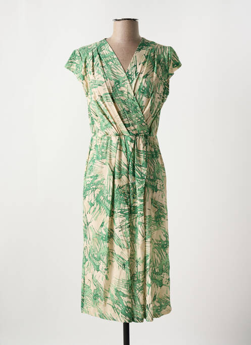 Rochie midi verde FRIDA MADÉ femeie