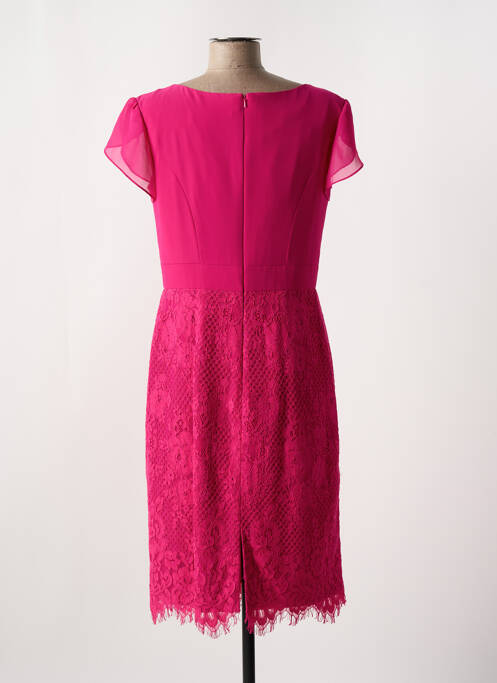 Rochie midi roz FASHION NEW YORK femeie