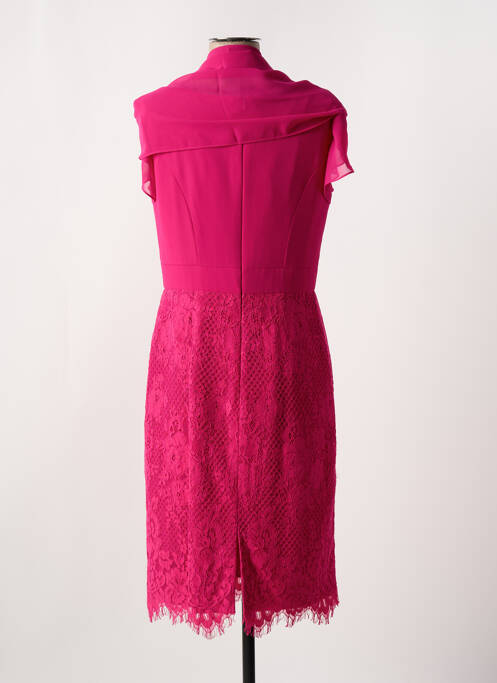 Rochie midi roz FASHION NEW YORK femeie