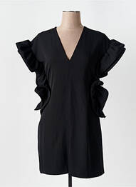 Rochie scurtă mâneci scurte mâneci scurte negru ANGELA DAVIS femeie