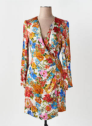 Rochie scurtă portocaliu ANGELA DAVIS femeie