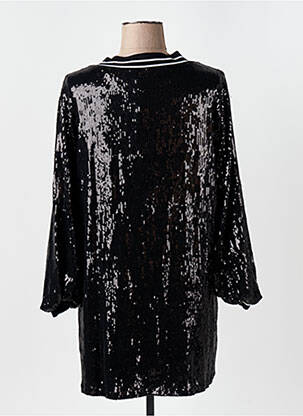 Rochie scurtă croială fluidă mâneci lungi negru CIVICO 1 femeie