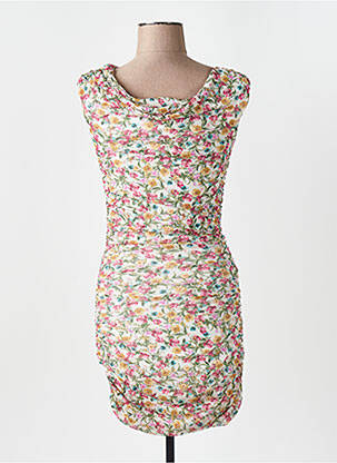 Rochie scurtă fără mâneci fără mâneci galben LUMINA femeie