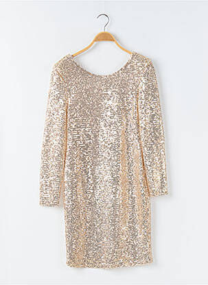 Rochie scurtă auriu CIVICO 1 femeie