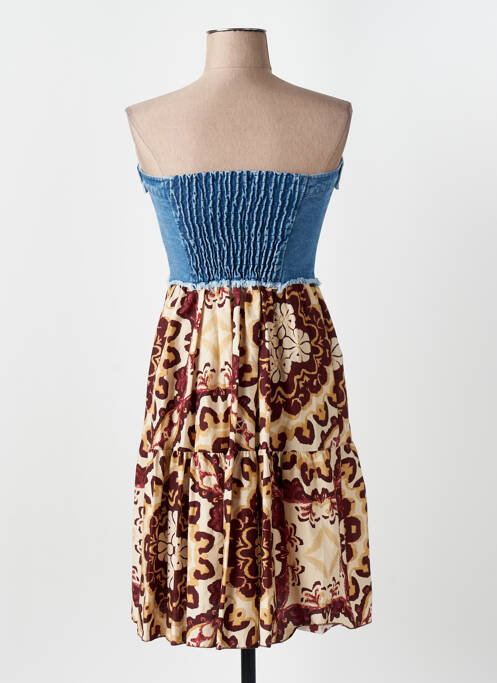 Rochie scurtă albastru ANGELA DAVIS femeie