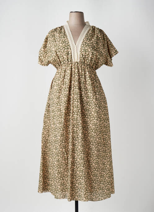 Rochie lungă verde ALTAMIRA femeie