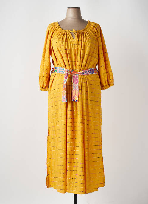 Rochie lungă galben ALTINA femeie