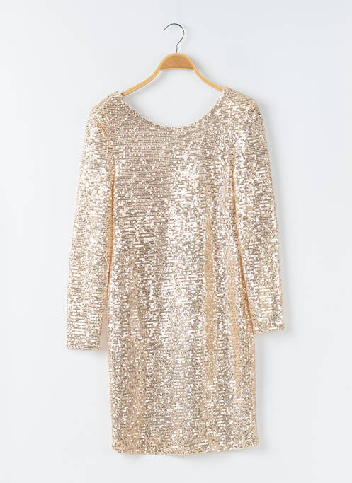 Rochie scurtă auriu CIVICO 1 femeie