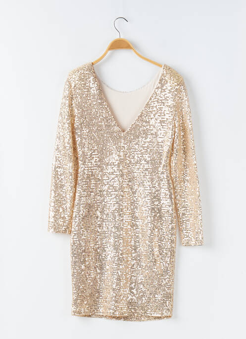 Rochie scurtă auriu CIVICO 1 femeie