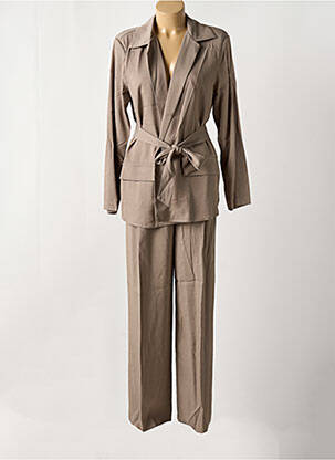 Set pantaloni mâneci lungi maro ANGELA DAVIS femeie