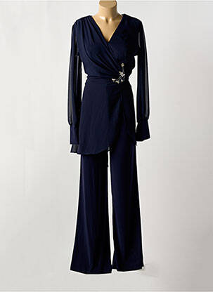 Salopetă-pantalon albastru FASHION NEW YORK femeie