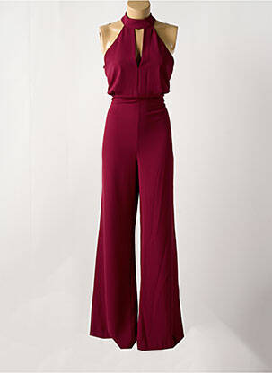 Salopetă-pantalon roșu ANGELA DAVIS femeie