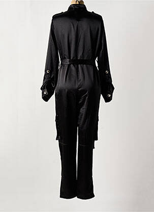 Salopetă-pantalon mâneci lungi negru DE ROYAL femeie