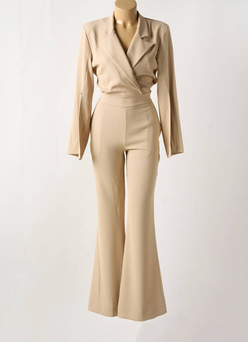 Salopetă-pantalon bej ANGELA DAVIS femeie