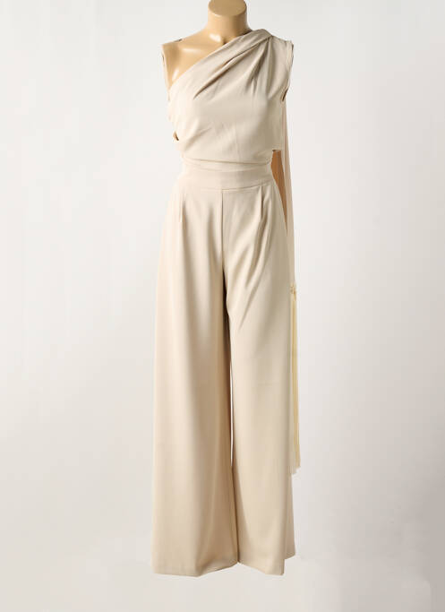 Salopetă-pantalon bej ANGELA DAVIS femeie