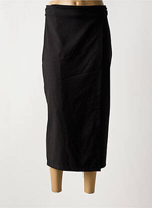 Fustă lungă negru ANGELA DAVIS femeie