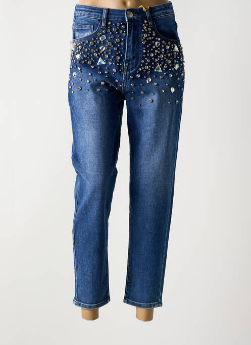 Blugi cu croială slim albastru ALTAMIRA femeie