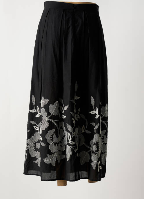 Fustă lungă negru ANGELA DAVIS femeie