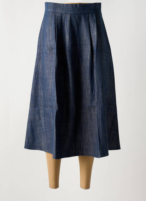 Fustă midi albastru DIANA GALLESI femeie