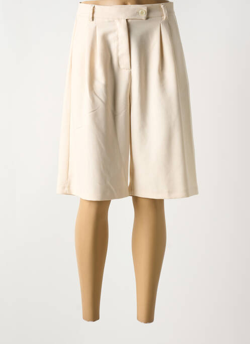 Bermudă bej ANGELA DAVIS femeie