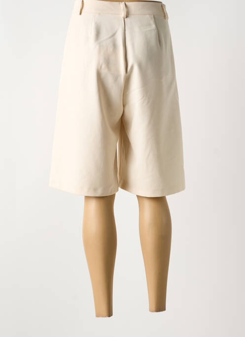 Bermudă bej ANGELA DAVIS femeie