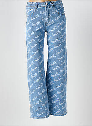 Blugi cu croială dreaptă albastru CIVICO 1 femeie