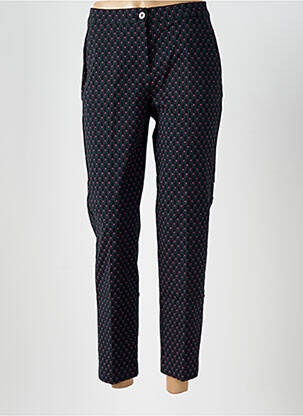 Pantalon 7/8 elasticitate mărime normală negru CARACTERE femeie
