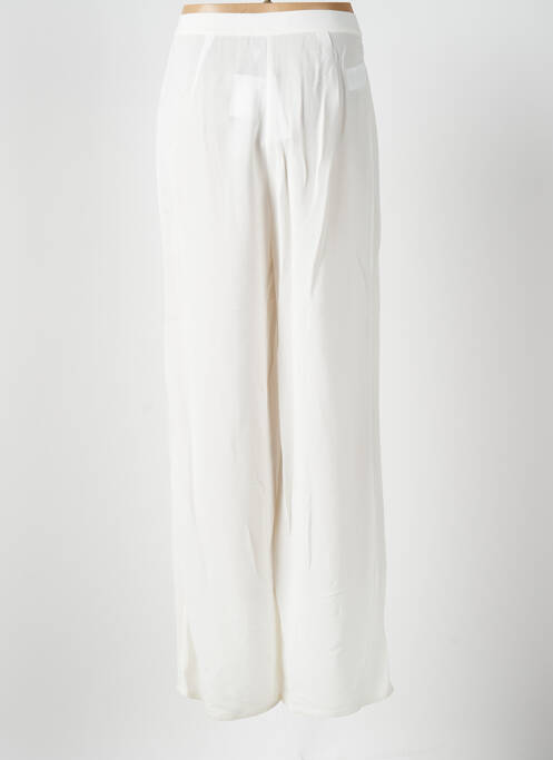 Pantalon larg alb DIANA GALLESI femeie