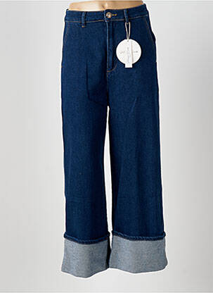 Blugi cu croială evazată albastru ONADO femeie