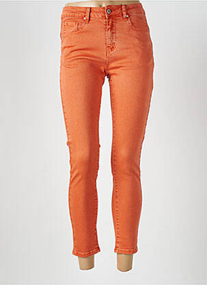 Blugi skinny portocaliu SARAH JOHN femeie