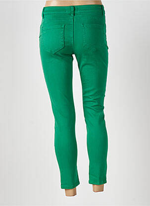 Blugi skinny talie înaltă talie înaltă verde SARAH JOHN femeie