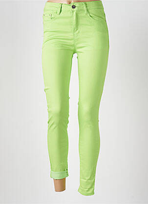 Blugi skinny talie înaltă talie înaltă verde BS JEANS femeie