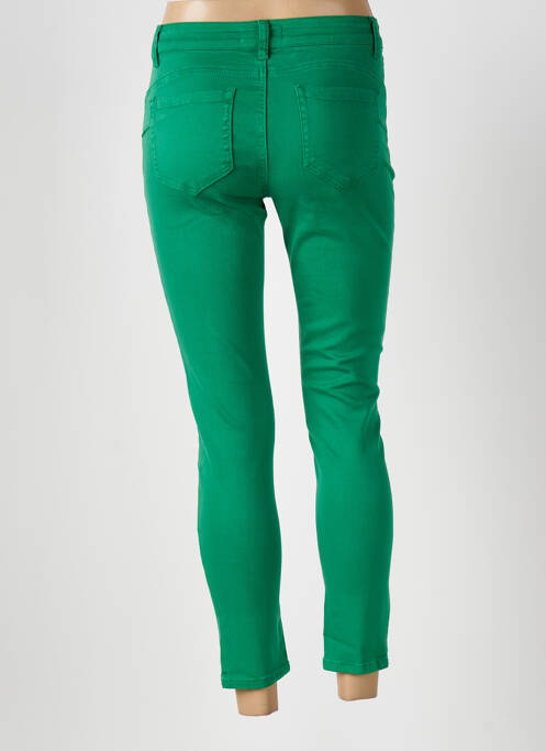 Blugi skinny talie înaltă talie înaltă verde SARAH JOHN femme