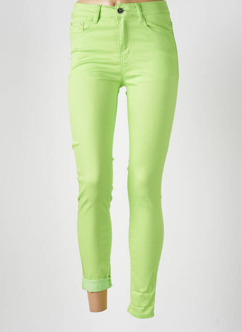 Blugi skinny verde BS JEANS femeie