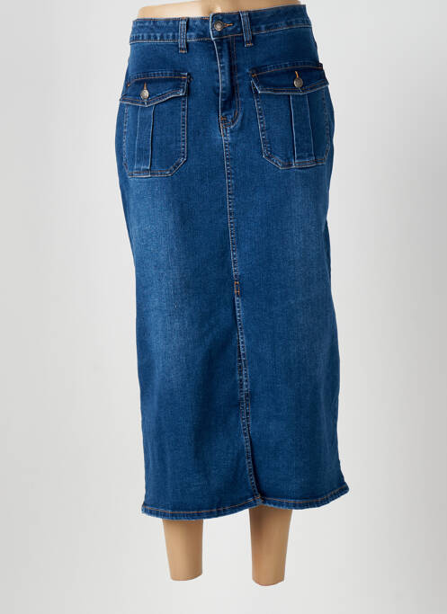 Fustă lungă albastru BS JEANS femeie