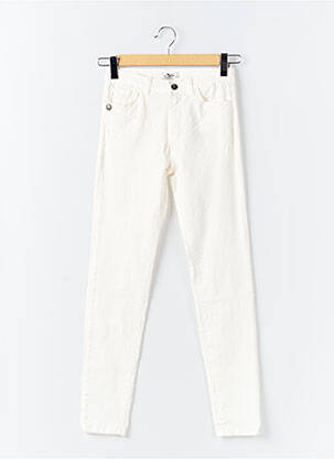 Pantalon slim alb PAKO LITTO femeie