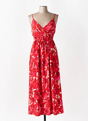 Rochie midi roșu IKOONE&BIANKA femeie