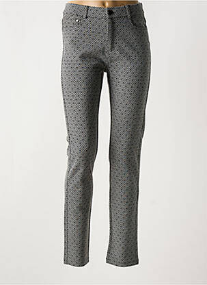 Pantalon slim elasticitate mărime normală gri TINTA STYLE femeie