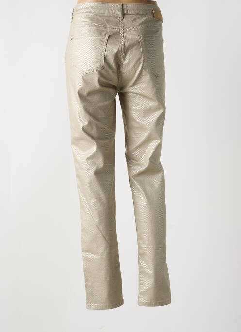 Blugi cu croială slim bej EVA KAYAN femeie