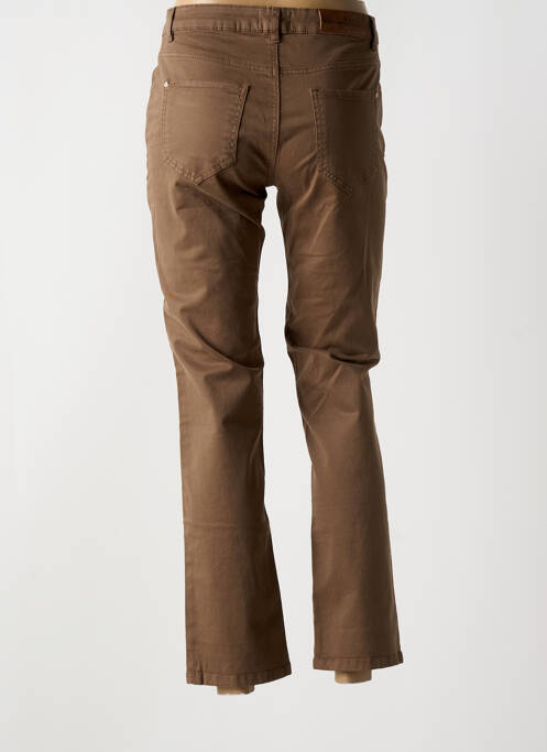 Blugi cu croială slim maro LOLA ESPELETA femeie