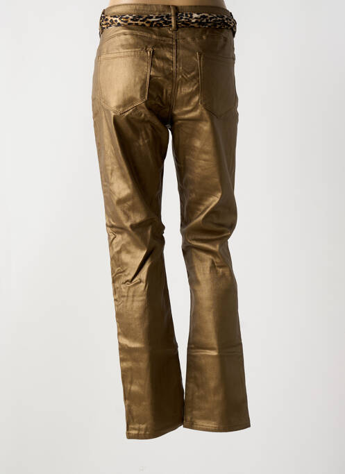 Pantalon slim auriu ONADO femeie