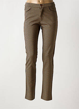 Pantalon slim maro BARILOCHE femeie