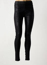 Jegging țesătură poplin mărime normală negru KAPORAL femme