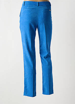 Pantalon slim talie elastică mărime normală albastru BARILOCHE femeie