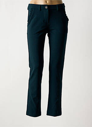 Pantalon slim elasticitate mărime normală verde LOLA ESPELETA femeie