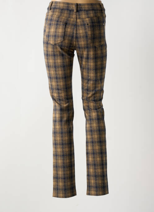 Pantalon slim talie elastică mărime normală maro BARILOCHE femme