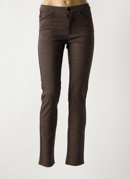 Pantalon slim maro BARILOCHE femeie